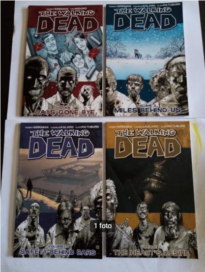 strips walking dead, games of thrones, the last men, enz..., Livres, BD, Utilisé, Plusieurs BD, Enlèvement ou Envoi