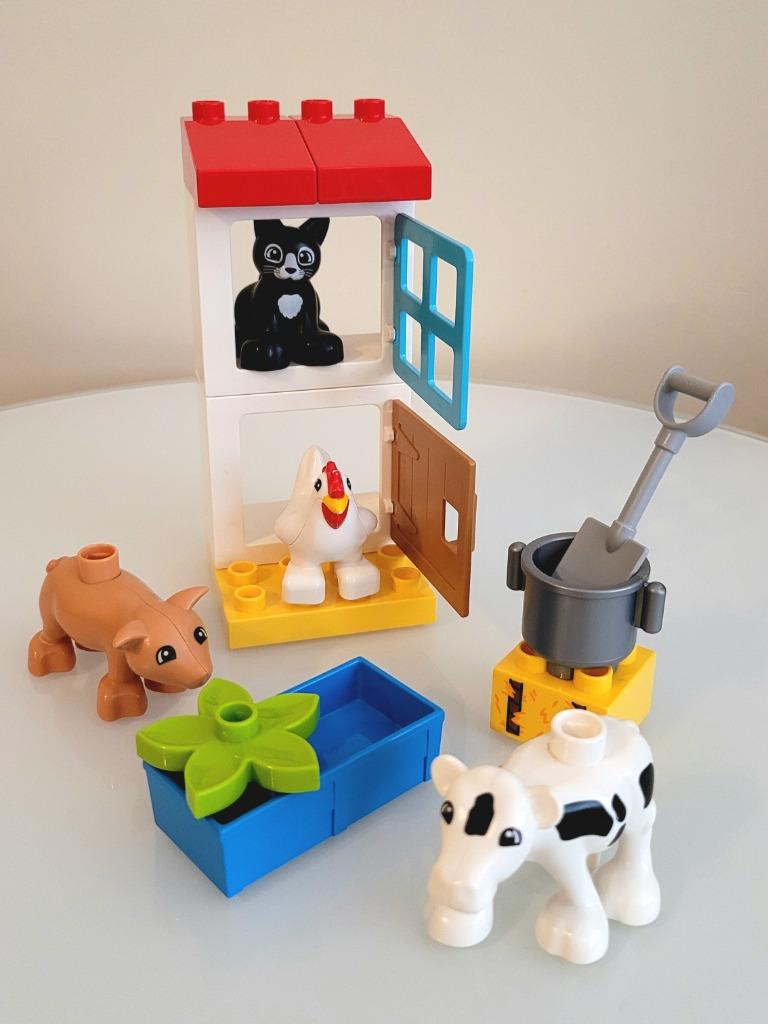 Lego Duplo 10870 Farm Animals,  16 pcs, Ophalen, Zo goed als nieuw, Complete set, Lego