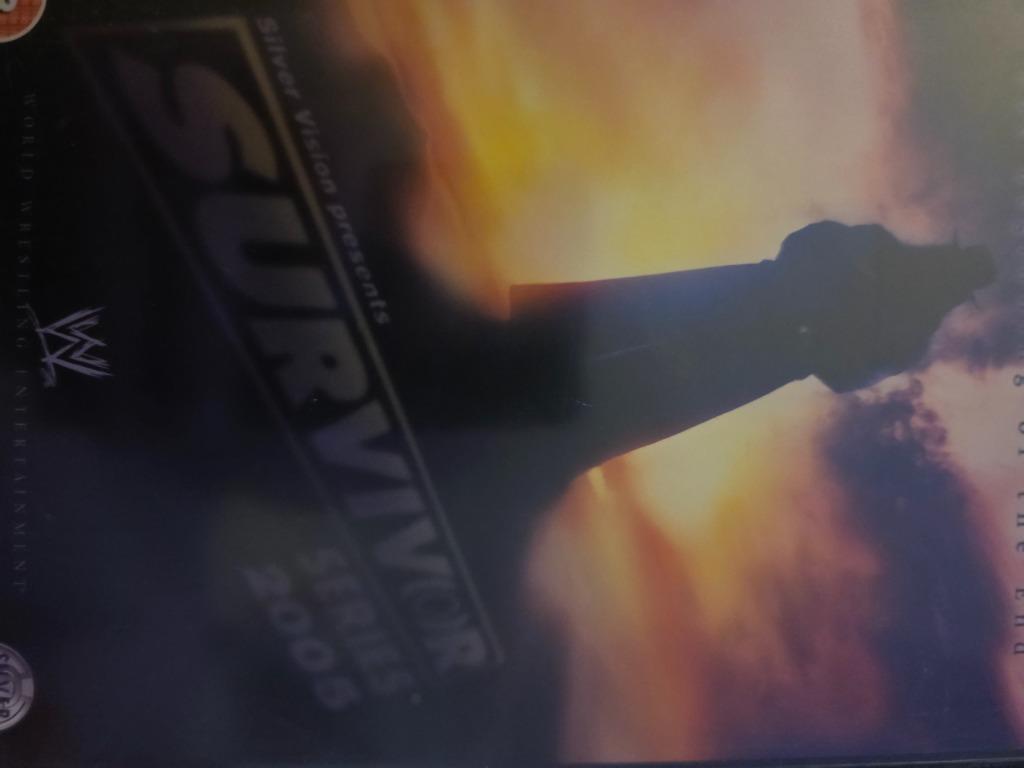 Wwe survivor series 2005 dvd, Cursus of Instructie, Vanaf 16 jaar, Vechtsport, Ophalen of Verzenden