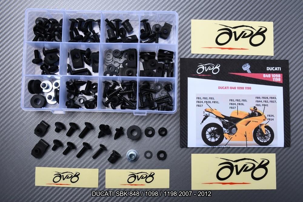 Kit visserie pour DUCATI SBK 848 / 1098 / 1198 2007 - 2012, Enlèvement ou Envoi, Neuf