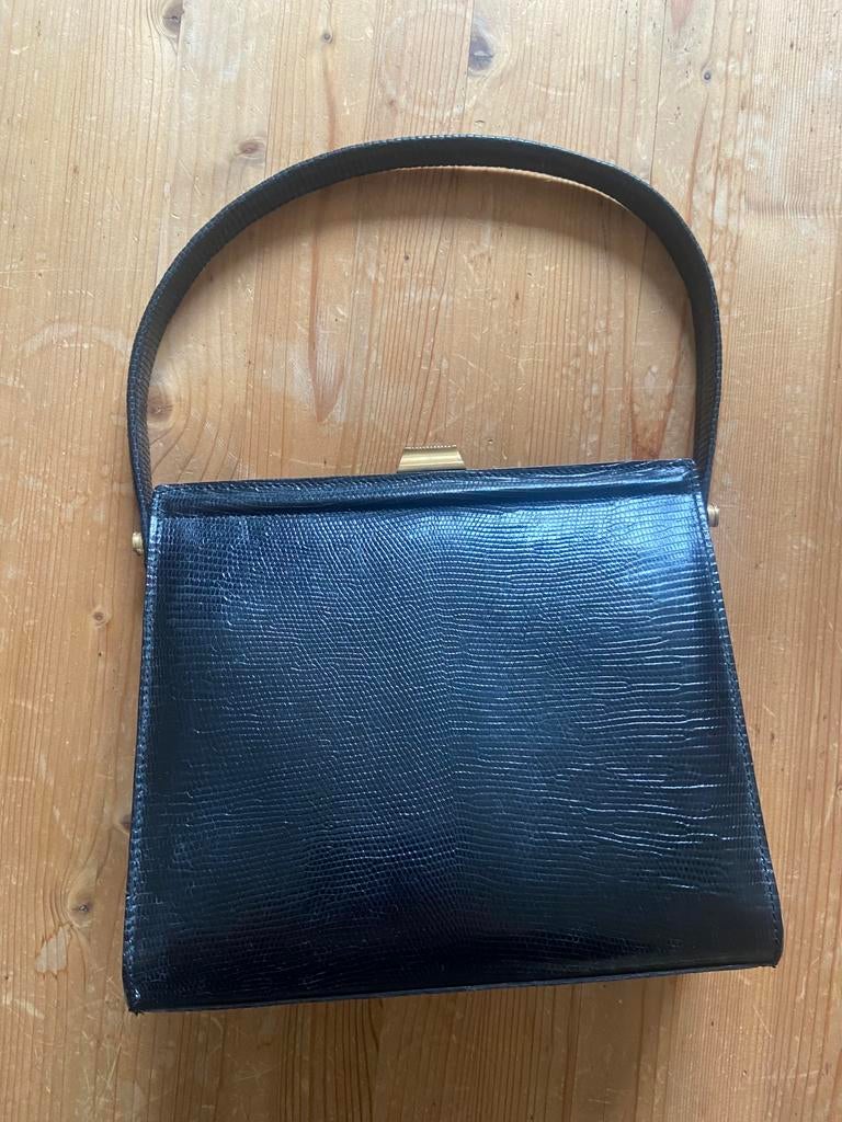 Sac vintage en cuir, Enlèvement, Comme neuf