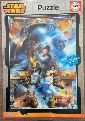 Puzzel Star Wars nieuw in de verpakking, Ophalen of Verzenden, Nieuw