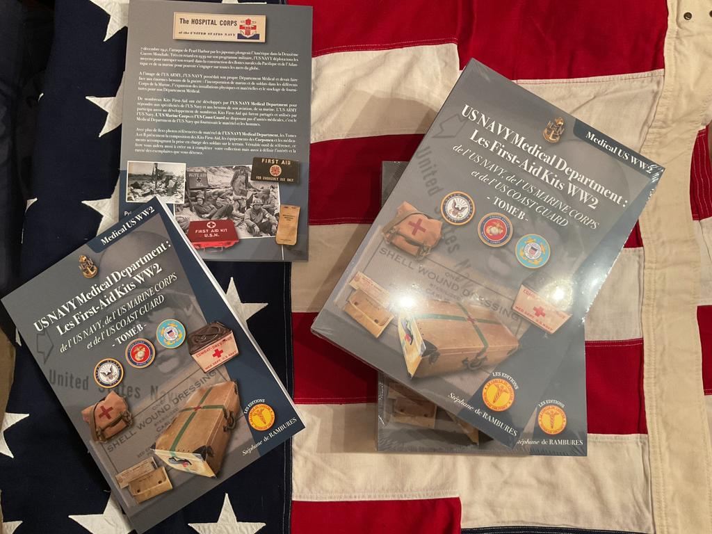 Les First aid kits WW2 de L’U Navy, Enlèvement ou Envoi, Livre ou Revue