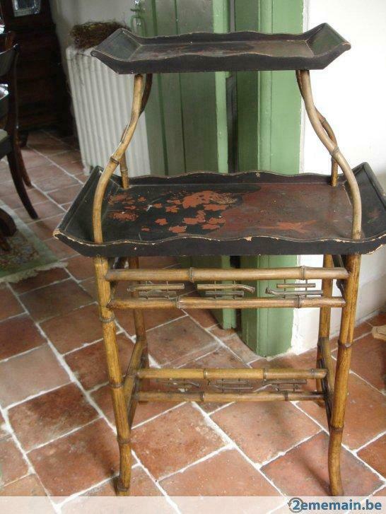 étagère japonaise ancienne, Enlèvement
