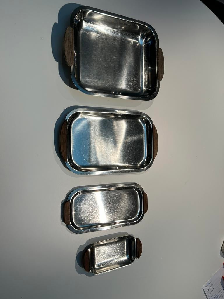 Plateaux en Inox Denmark, Maison & Meubles, Utilisé, Récipient(s)