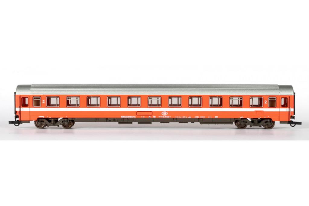 ROCO 44661.1 voiture voyageur I6 B11 2cl sncb ép. IV-V ho dc, Gelijkstroom, Ophalen of Verzenden, Roco, Nieuw
