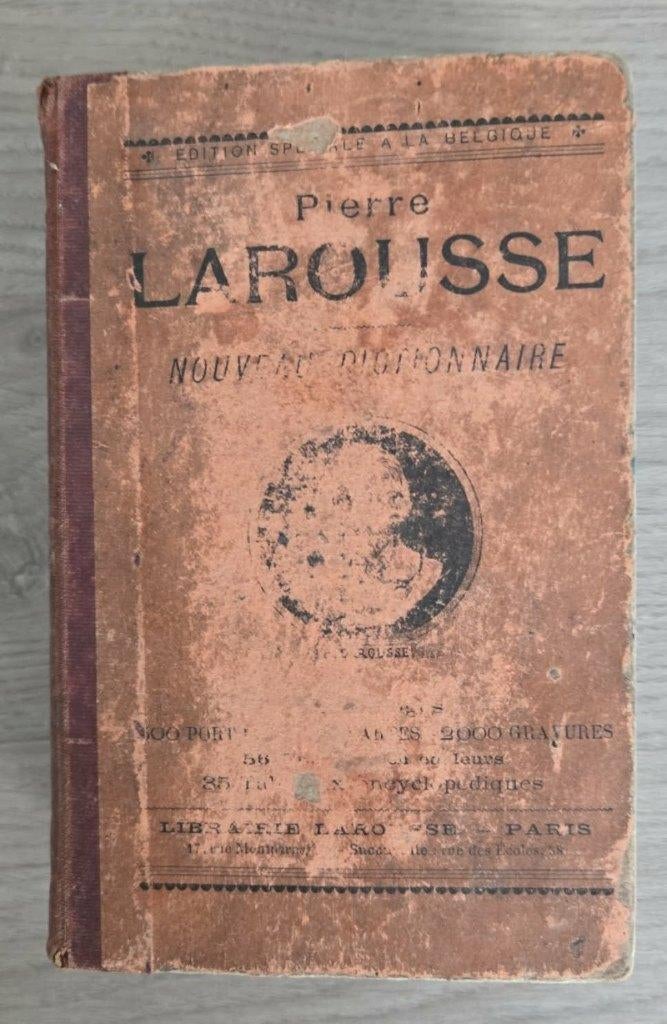 Larousse dictionnaire illustré 1911 édition Belgique, Antiek en Kunst, Ophalen of Verzenden
