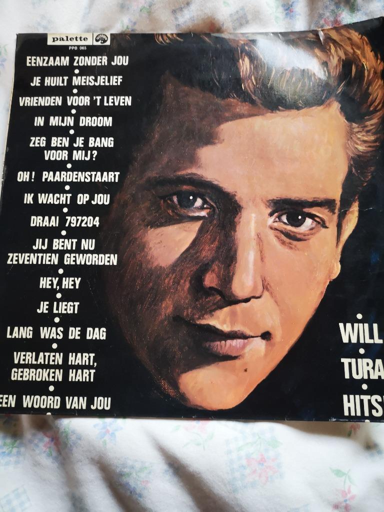 Vinylplaat hits will tura, Cd's en Dvd's, Vinyl | Nederlandstalig, Ophalen of Verzenden, Gebruikt