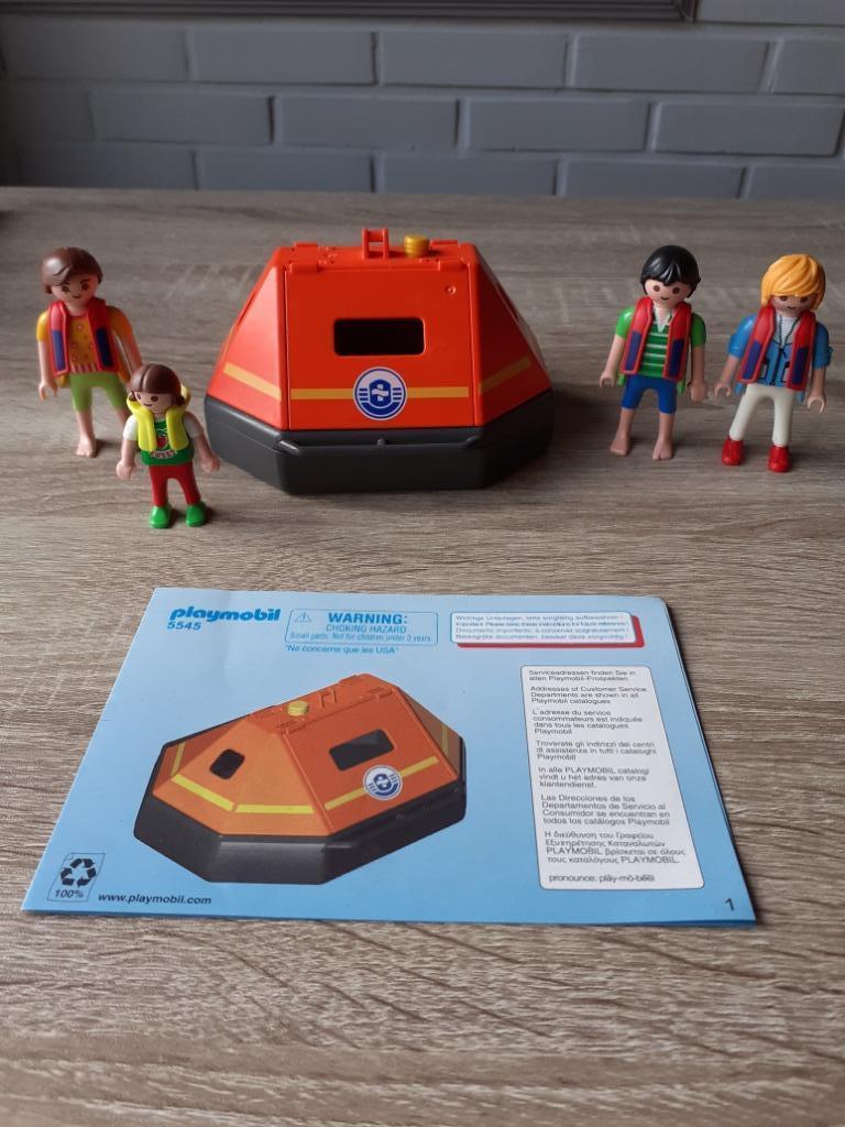 Playmobil-naufragés avec radeau de survie, Enlèvement, Comme neuf