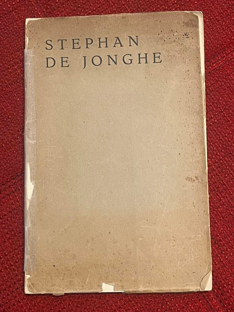 Oud boek Aalst muziek Stephan De Jonghe 1934, Ophalen
