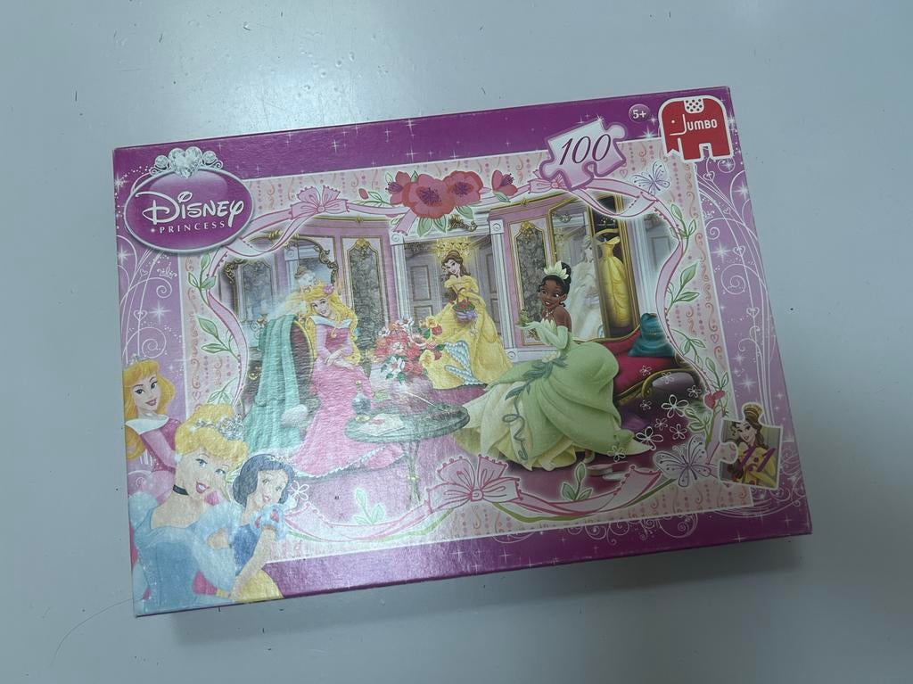 Puzzel princess 100 stuks, Enlèvement, Plus de 50 pièces, Comme neuf, 4 à 6 ans