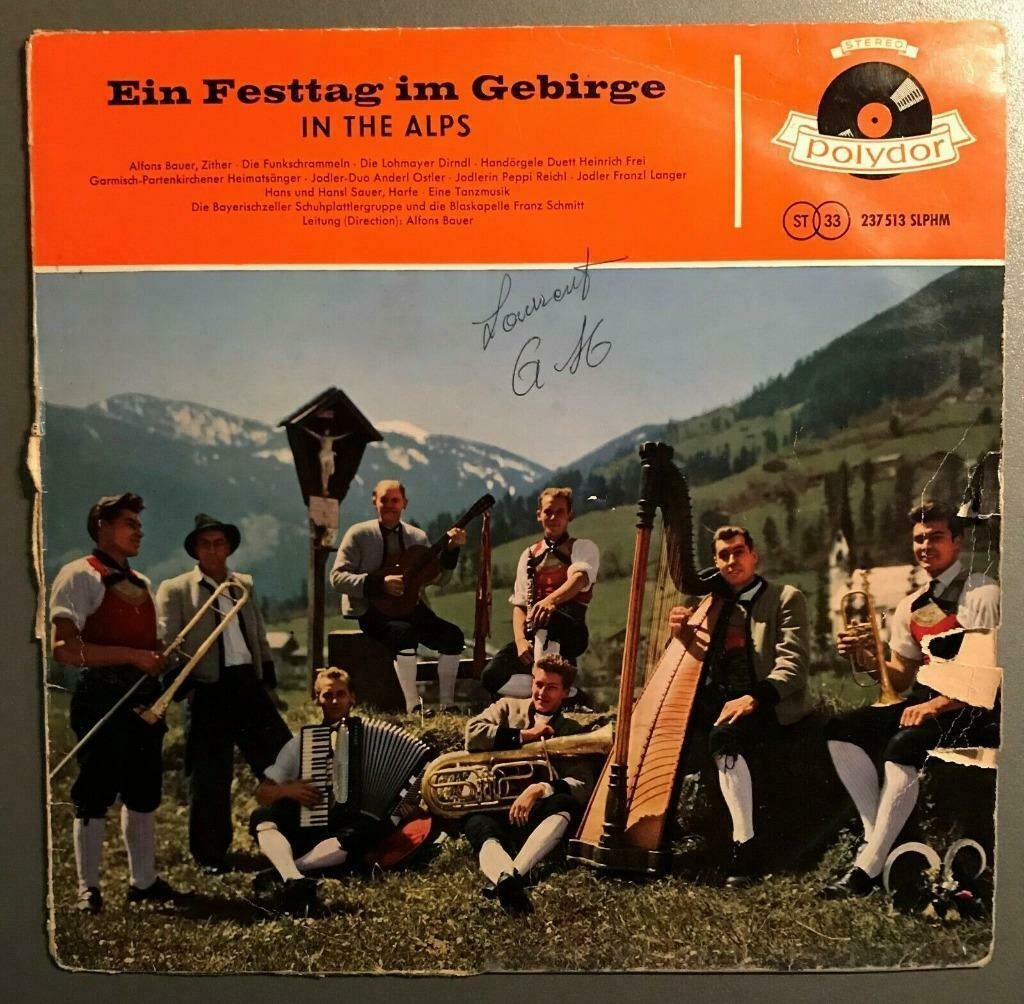 Vinyle de Eiin Festtag im Gegirge in the Alps - 33 tours, Enlèvement ou Envoi