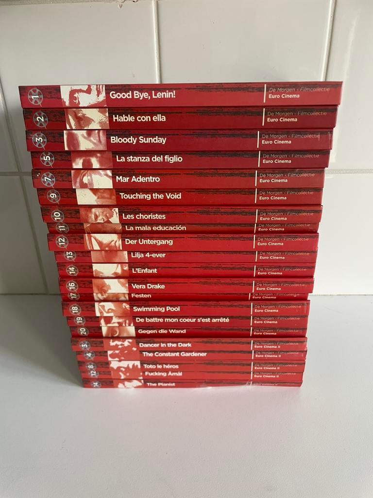 21x DVD filmcollectie Euro Cinema, Cd's en Dvd's, Ophalen of Verzenden, Gebruikt