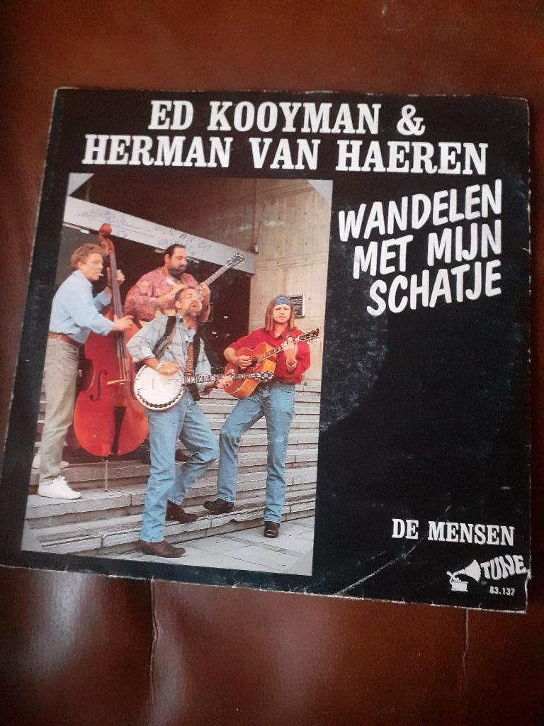 45T Ed Kooyman : Wandelen met mijn schatje (Belpop), Cd's en Dvd's, Ophalen of Verzenden