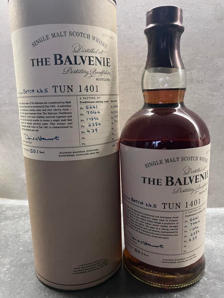 Balvenie tun 1401 batch 5 whisky, Ophalen, Nieuw, Overige typen