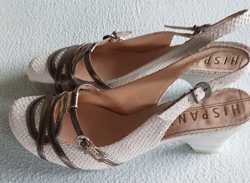 Sandaalthes Hispanitas, Wit, Zo goed als nieuw, Sandalen of Muiltjes, Ophalen of Verzenden