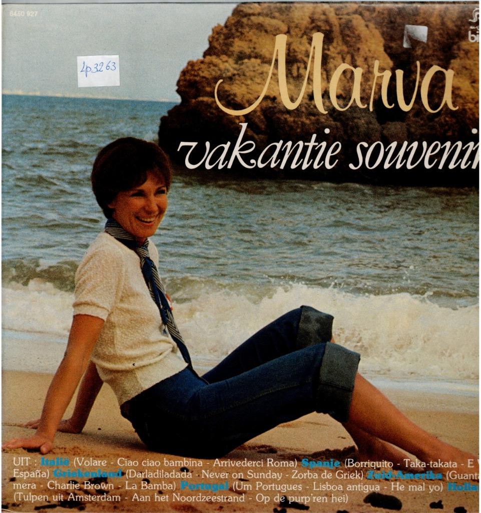 Vinyl, LP   /   Marva – Vakantie Souvenirs, Enlèvement ou Envoi, Autres formats