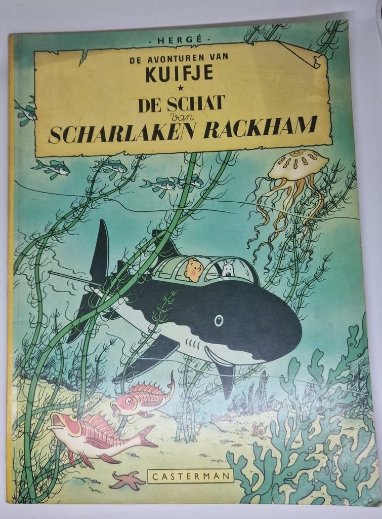 De schat van de scharlaken rackham, Boeken, Ophalen