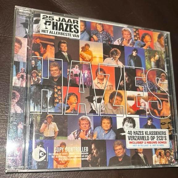 NIEUWSTAAT DUBBELE CD 25 JAAR HAZES/HET ALLERBESTE VAN !, Ophalen of Verzenden, Nieuw in verpakking