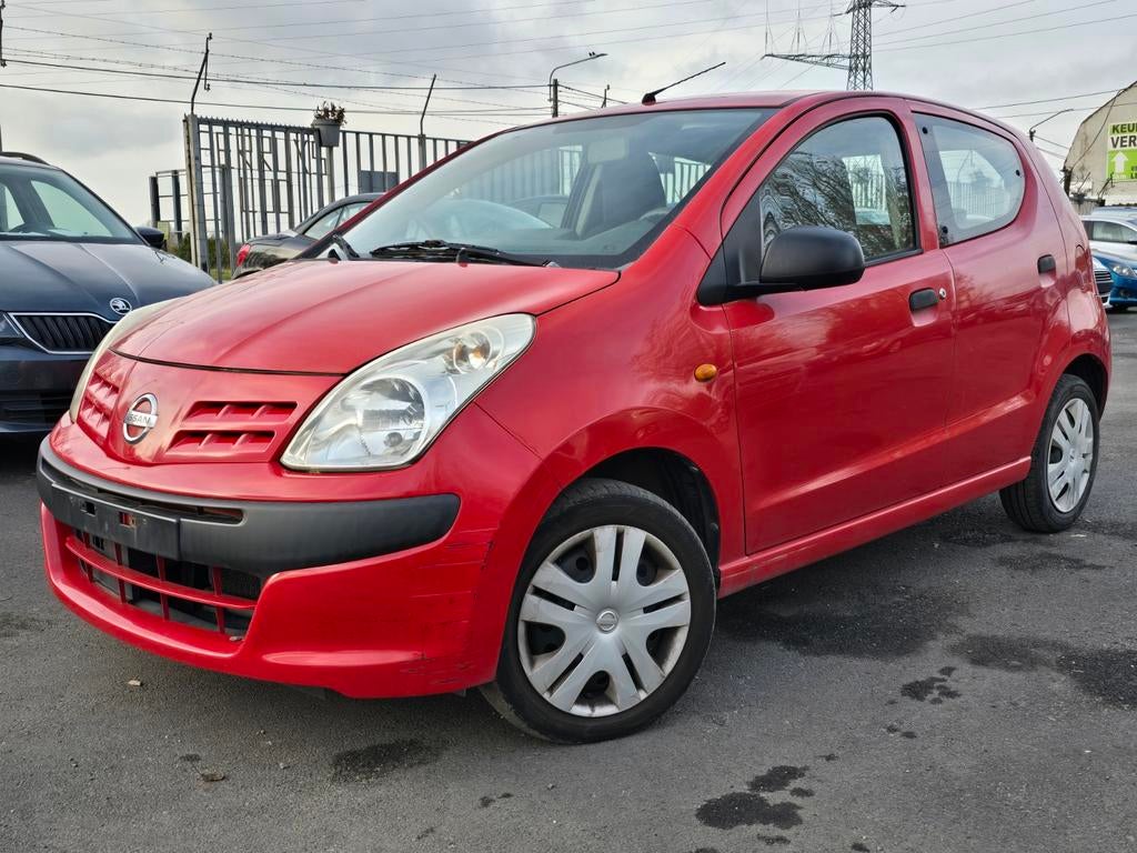 NISSAN PIXO 1000CC BENZINE 06/2010 235000KM VOOR EXPORT, Auto's, Nissan, Voorwielaandrijving, Euro 5, Stof, 50 kW