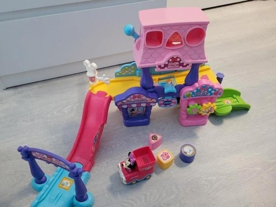Vtech Toet toet auto's Minnie's ijssalon, Ophalen of Verzenden, Zo goed als nieuw