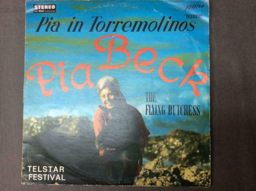 PIA BECK in Torremolinos (met handtekening zie foto’s), Ophalen of Verzenden, 1960 tot 1980, 12 inch, Jazz