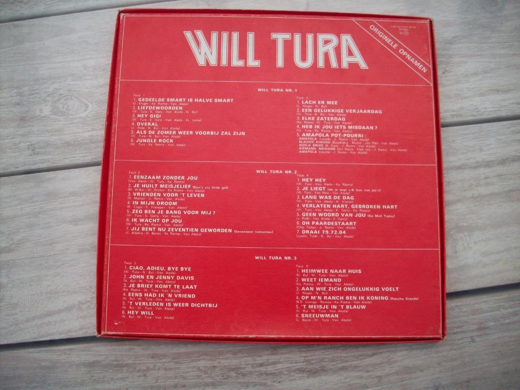 vinyl box van will tura, Ophalen of Verzenden, Zo goed als nieuw, 12 inch