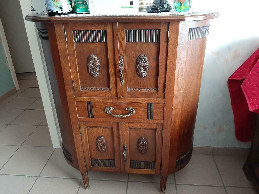 Meuble en bois ancien, Enlèvement, Comme neuf, Autres essences de bois, Bois