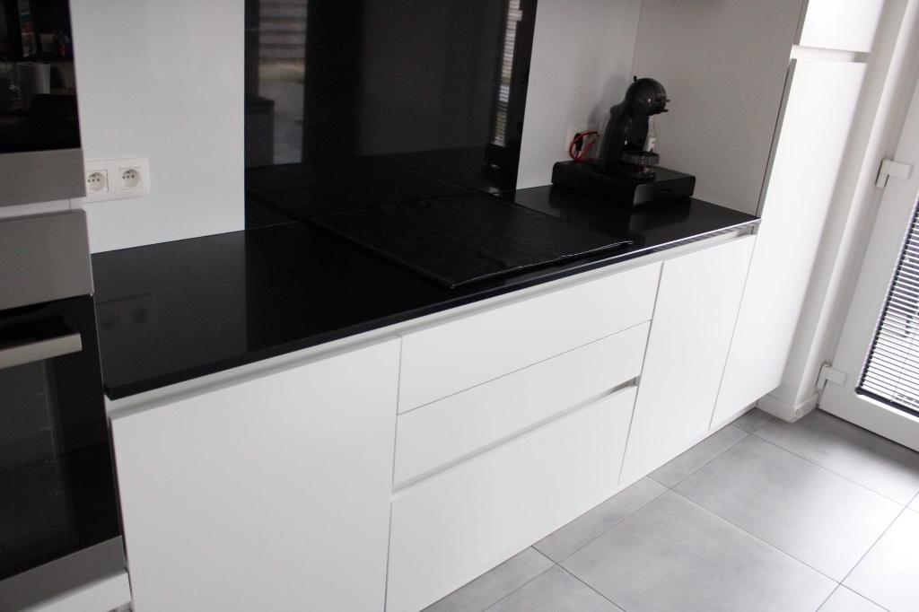 Prachtige moderne keuken, Granit ou Pierre, Comme neuf, Enlèvement, Cuisine à paroi simple