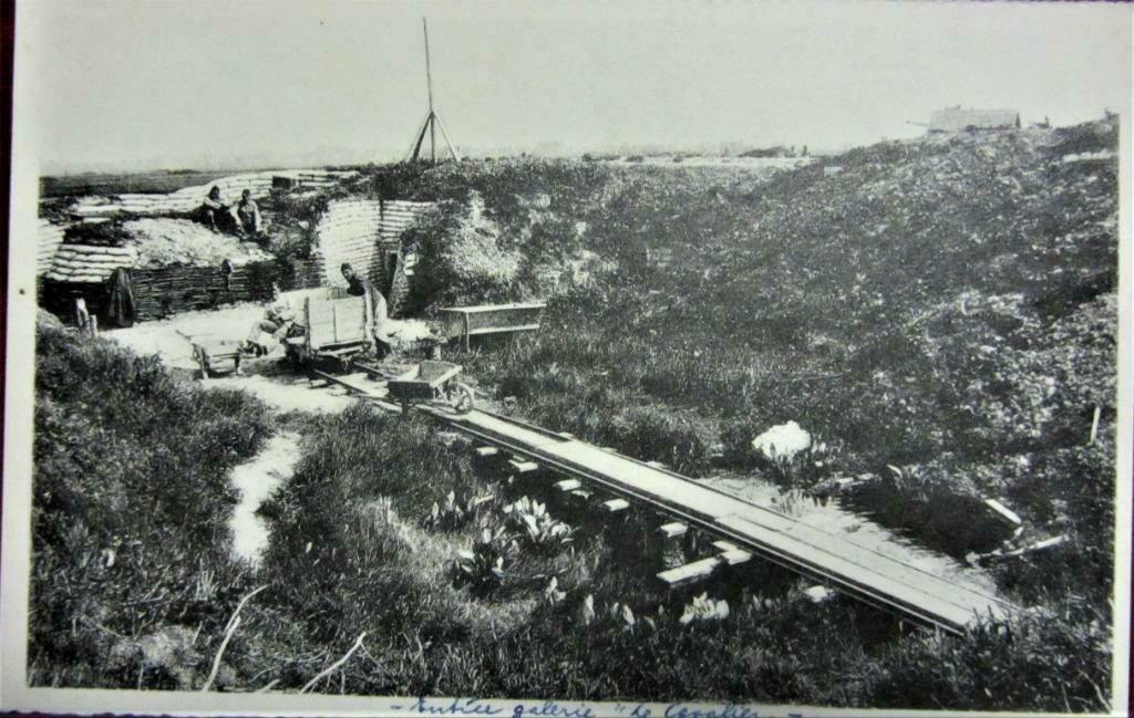 POSTKAART- WO I - DIKSMUIDE, DE DODENGANG, Ophalen of Verzenden, Ongelopen, West-Vlaanderen