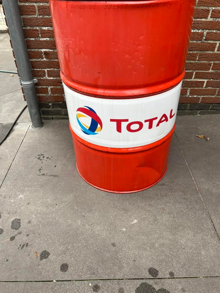 Fut huile moteur total vide 208l shell texaco valvoline, Enlèvement, Utilisé, Emballage