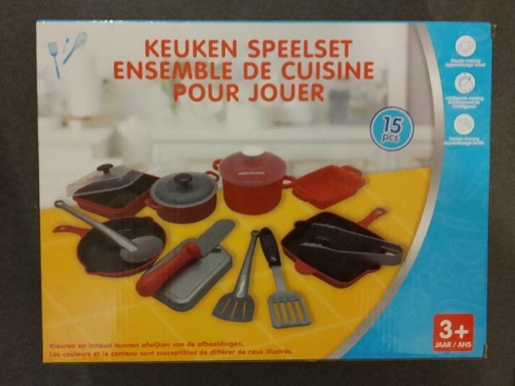 Plastic keuken speelset (nieuw), Ophalen of Verzenden, Nieuw, Ontdekken