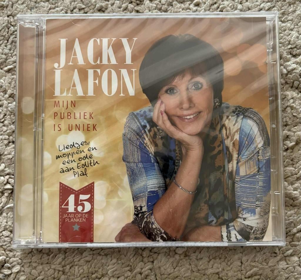 Jacky Lafon - Mijn Publiek Is Uniek (CD), Cd's en Dvd's, Cd's | Nederlandstalig, Ophalen of Verzenden, Nieuw in verpakking, Levenslied of Smartlap