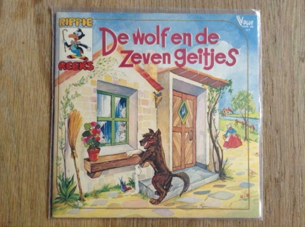 single de wolf en de zeven geitjes, Ophalen of Verzenden, Nederlandstalig