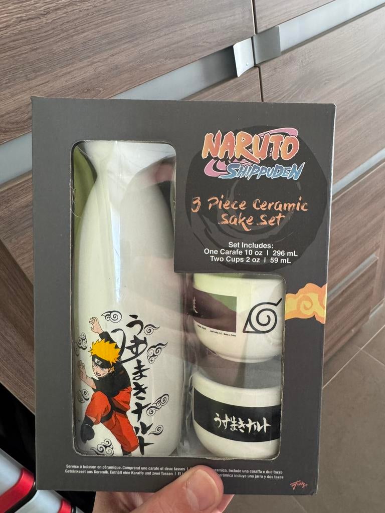 Naruto Sake Set (nieuw), Ophalen of Verzenden, Nieuw, Overige typen