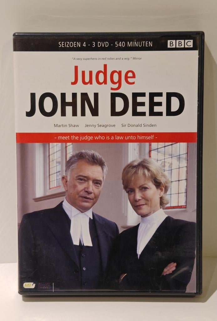 Judge John Deed Seizoen 4 DVD Box 3 DVD’s BBC rechtbankdrama, Alle leeftijden, Ophalen of Verzenden, Zo goed als nieuw, Drama