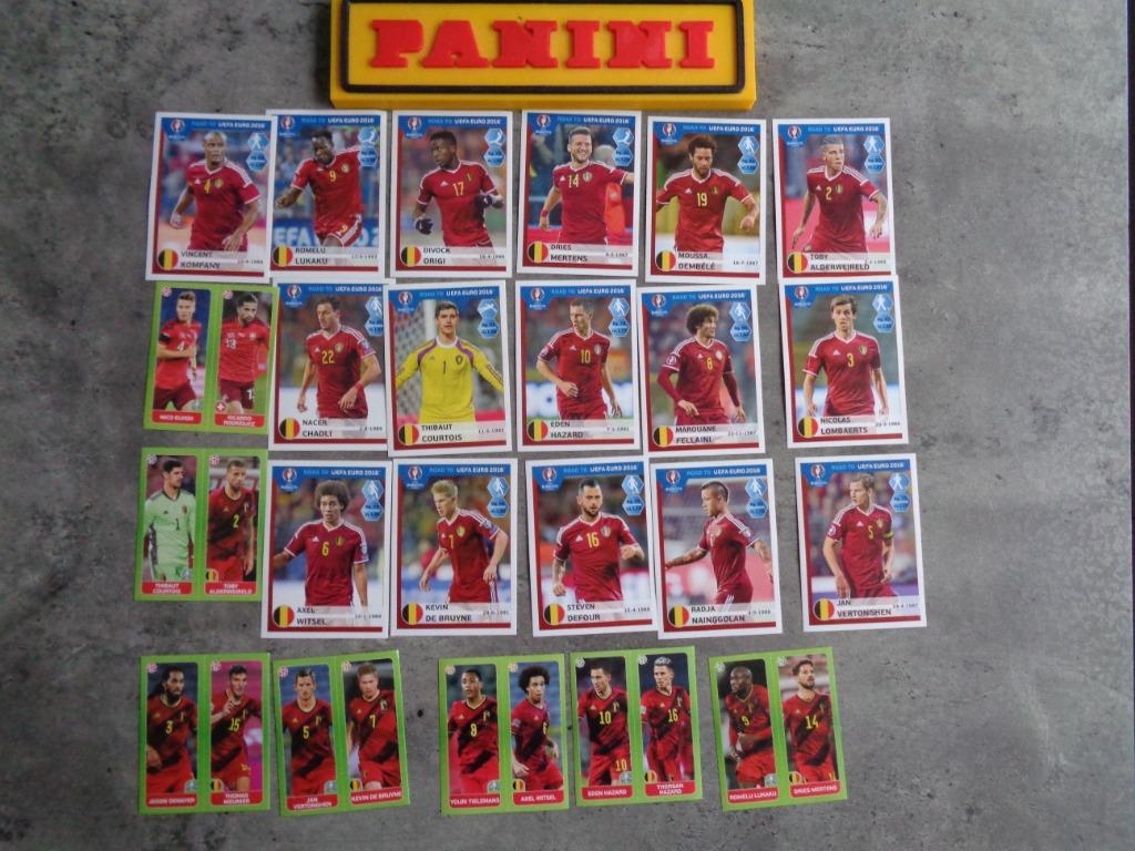 PANINI voetbal stickers EURO 2016   EK  20X STICKERS  ****, Verzenden