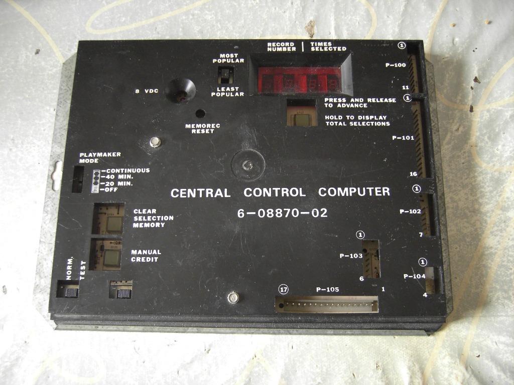 zoek defecte AMI Central Control Computer R84 tot en met R88, Verzamelen, Automaten | Jukeboxen, Ophalen of Verzenden, Ami
