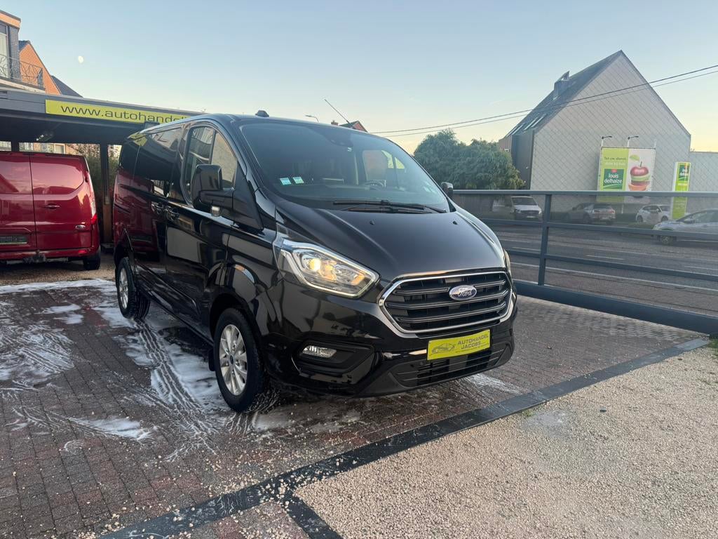 FORD TRANSIT CUSTOM * LIMITÉ * CAB DUB * 5 PLACES * VAT CAR, Autos, Camionnettes & Utilitaires, Entreprise, Achat, ABS, Airbags