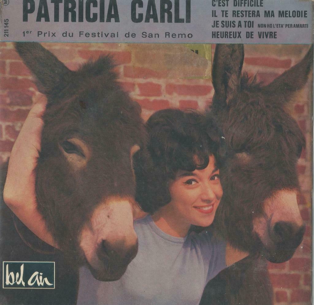 Patricia Carli – C’est difficile / Je suis a toi + 2 – EP, Enlèvement ou Envoi, Utilisé, Pop