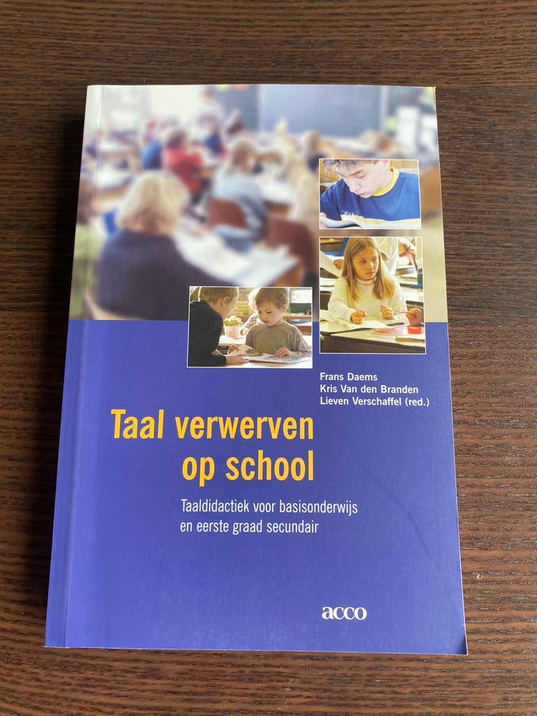 Taal verwerven op school, Boeken, Ophalen, Gelezen, Hogeschool
