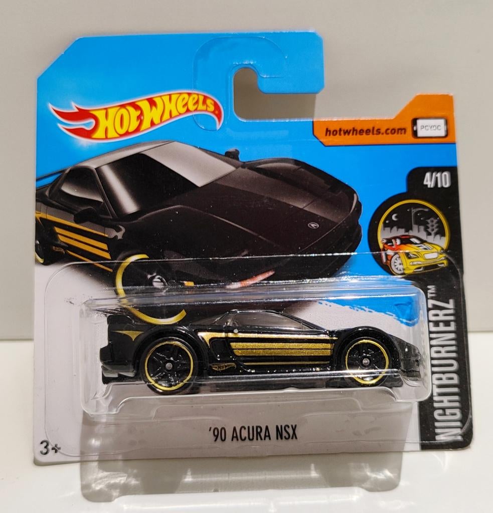 Hot Wheels '90 Acura Honda NSX Zwart Goud (2017) Zeldzaam!, Enlèvement ou Envoi