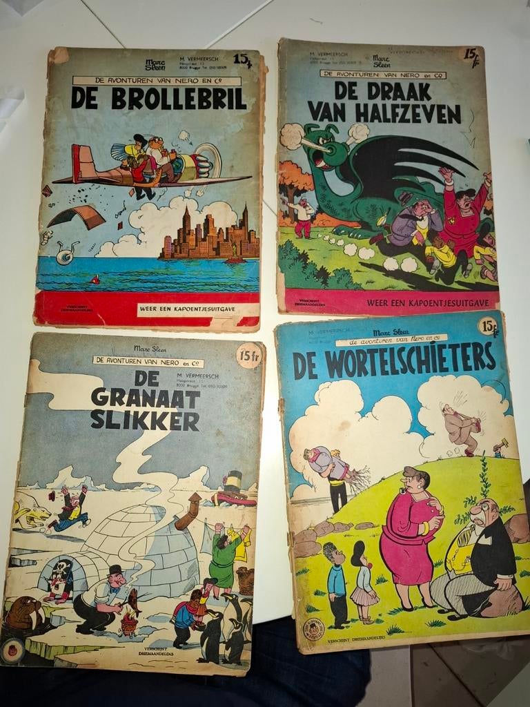 Nero : 4 oude strips, Verzenden, Zo goed als nieuw