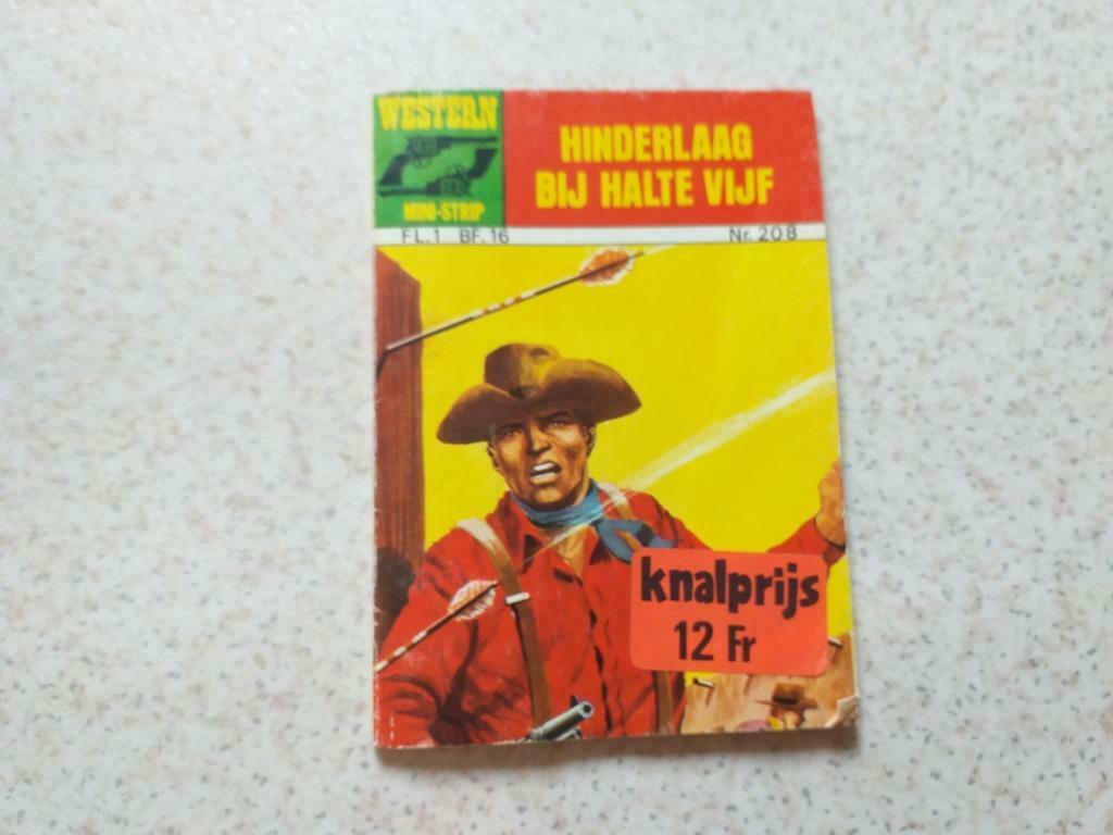 pocket "MINI  STRIP ", Boeken, Meerdere stripboeken, Ophalen of Verzenden, Gelezen
