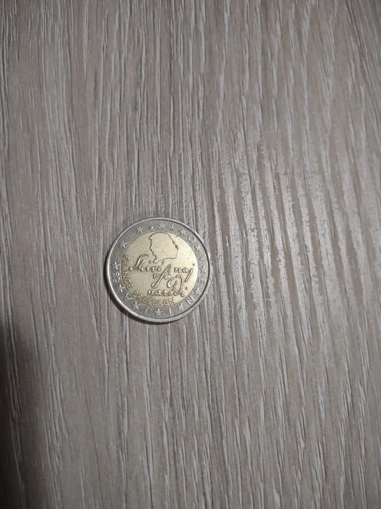 Pièce rare de 2€, Enlèvement