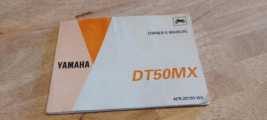 Yamaha DT MX 50 Manuel d utilisateur, Enlèvement, Yamaha