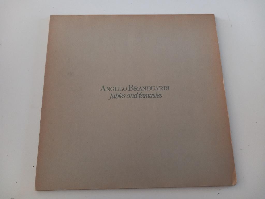 Vinyl LP Angelo Branduardi Fables Fantasies Folk Rock Pop, Ophalen of Verzenden, 12 inch