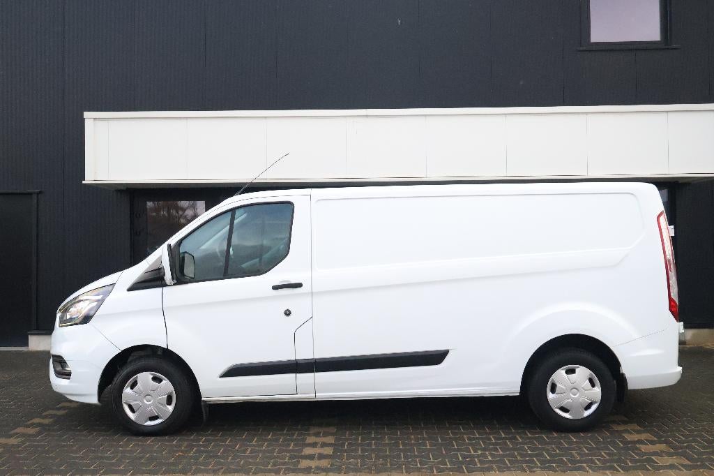 Ford Transit Custom L2 105 PK| CC| Airco| Sensoren| Trekhaak, Voorwielaandrijving, Testrit aan huis, Stof, 1995 cc