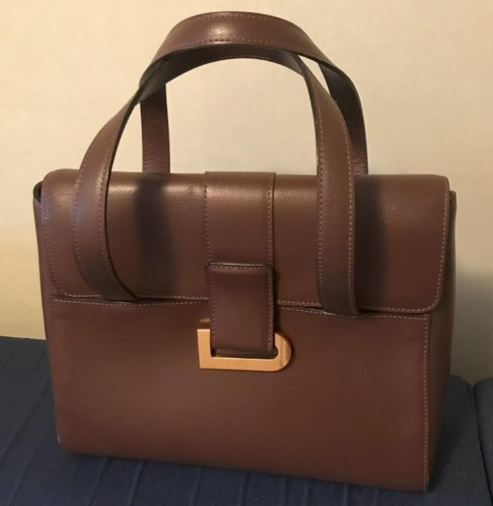 Delvaux handtas, Ophalen of Verzenden, Zo goed als nieuw, Bruin, Handtas