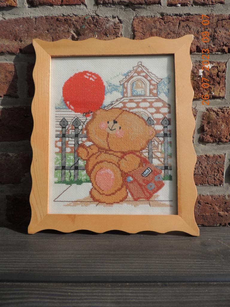 Kader met naaiwerkje, Hobby en Vrije tijd, Ophalen, Zo goed als nieuw, Overige typen